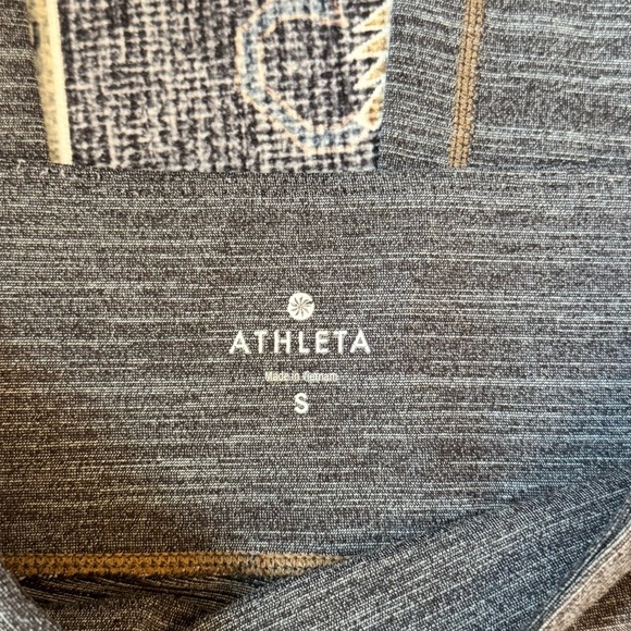 Athleta High Rise Chaturanga Leggings Charcoal Heather Gray Women’s Size Small - Picture 2 of 4
